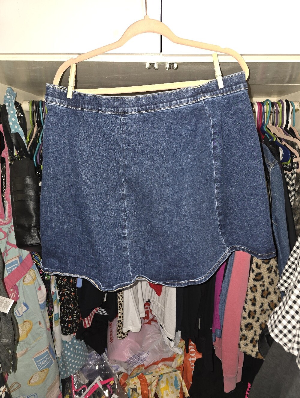 Torrid Retro Chic Denim Skort Size 16
